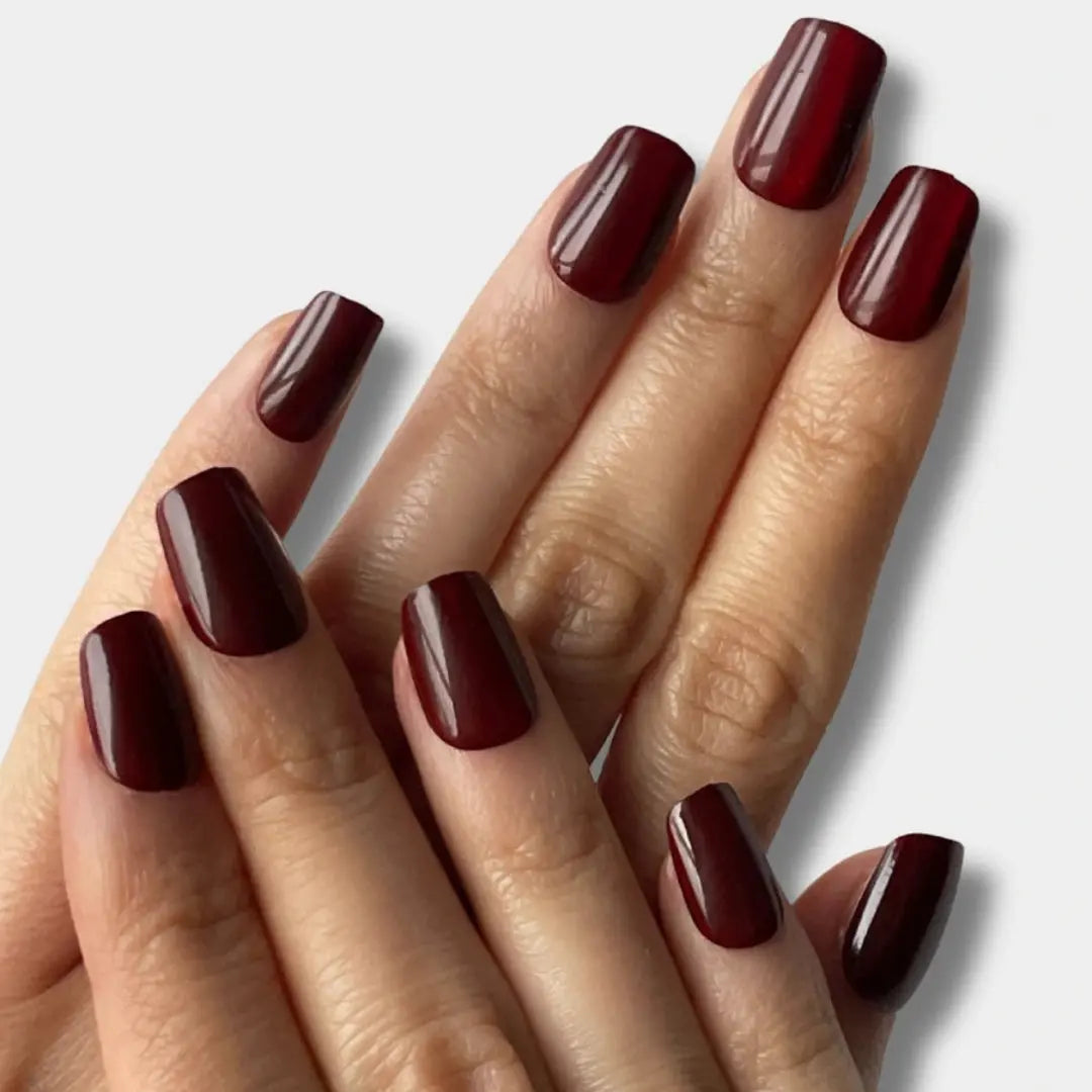 Secret Wine - Press Ons en gel souple The Instant Nails