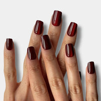 Secret Wine - Press Ons en gel souple The Instant Nails
