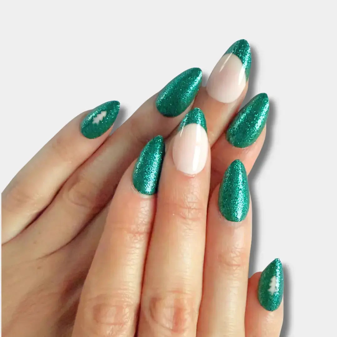 Winter Forest - Press Ons en gel souple The Instant Nails