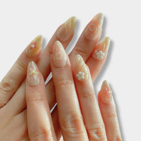 Sea Bloom - Press Ons en gel souple Ma boutique