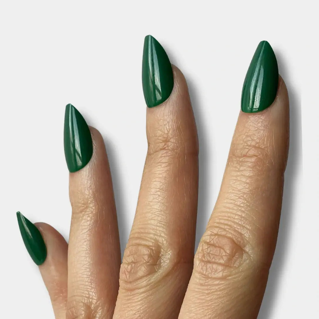 Evergreen - Press Ons en gel souple The Instant Nails