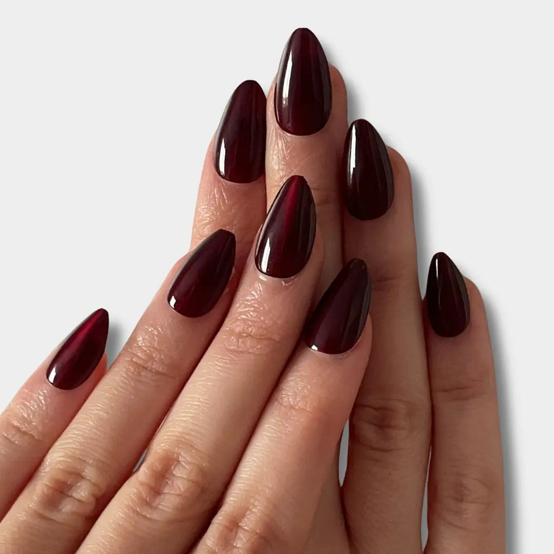 Red Velvet - Press Ons en gel souple The Instant Nails