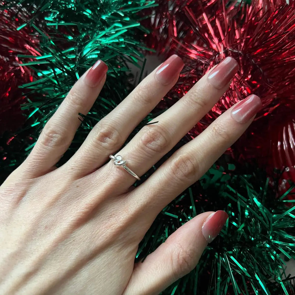 Cherry Melt - Press Ons en gel souple The Instant Nails