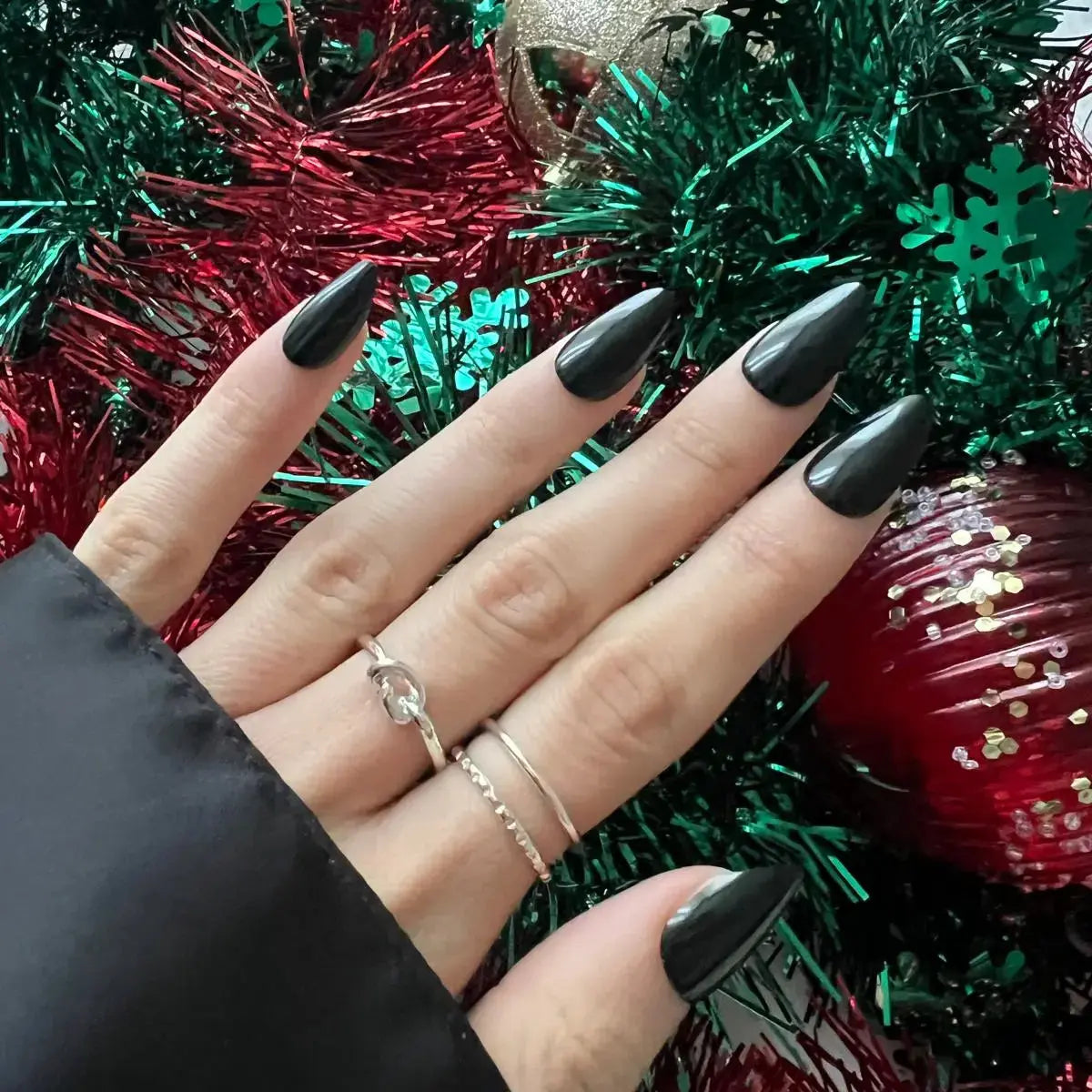 Midnight - Press Ons en gel souple The Instant Nails