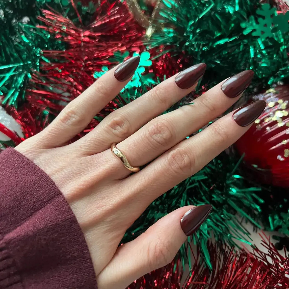 Red Velvet - Press Ons en gel souple The Instant Nails