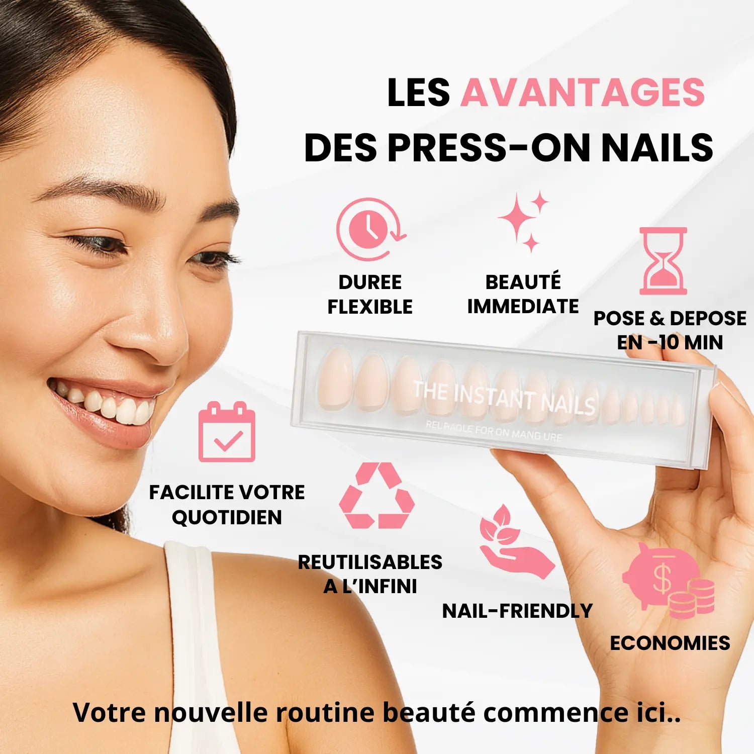 Red Velvet Press-on Nails