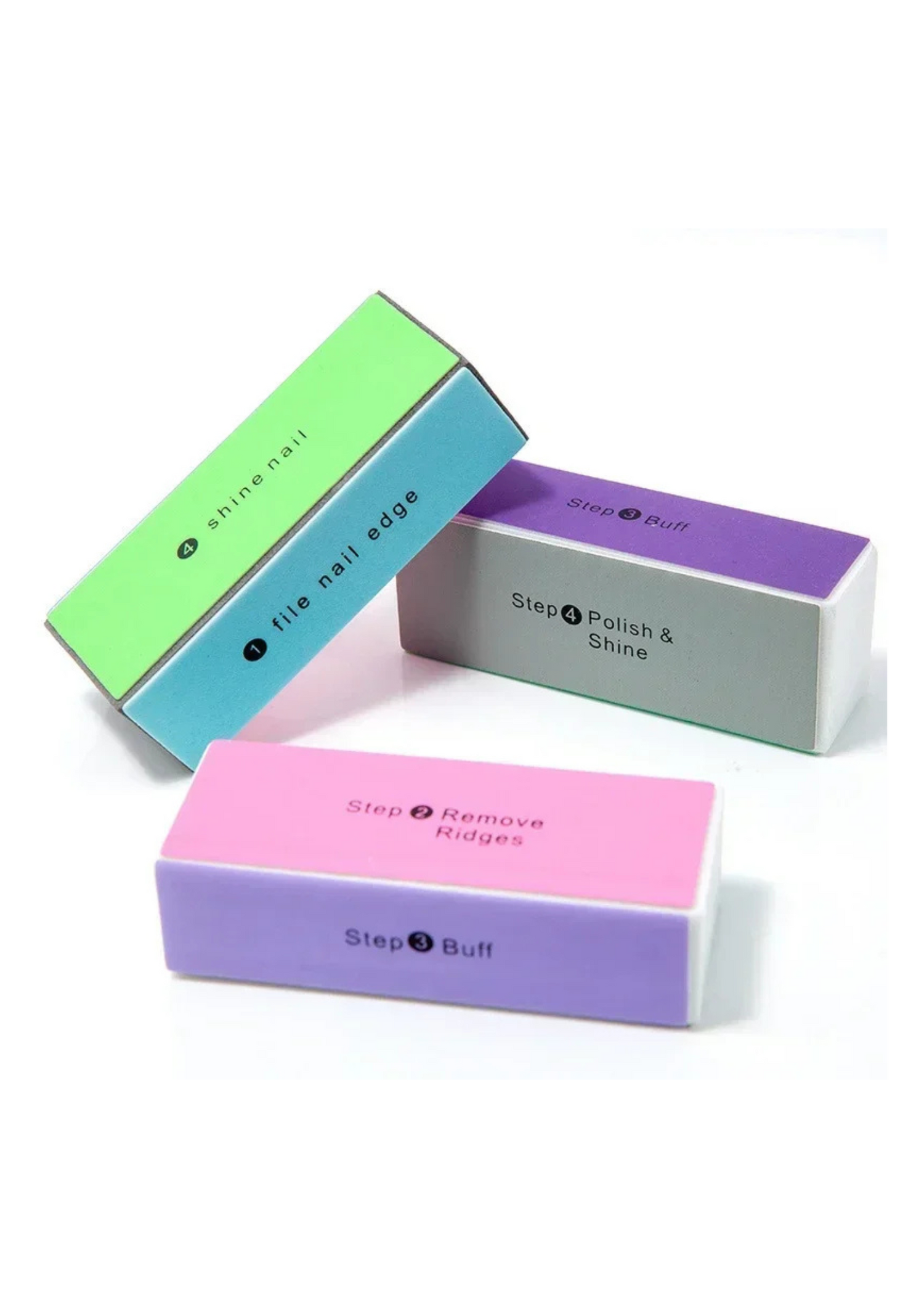 Nail file buffer block