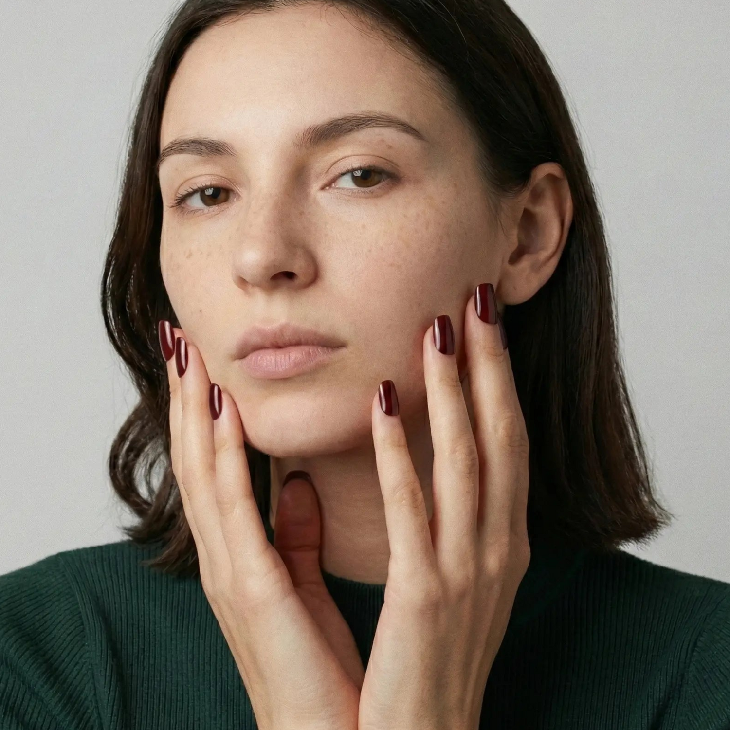 Secret Wine - Press Ons en gel souple The Instant Nails