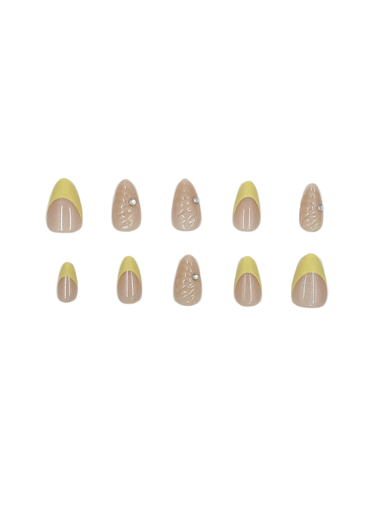 Mermaid Glow Press On Nails 