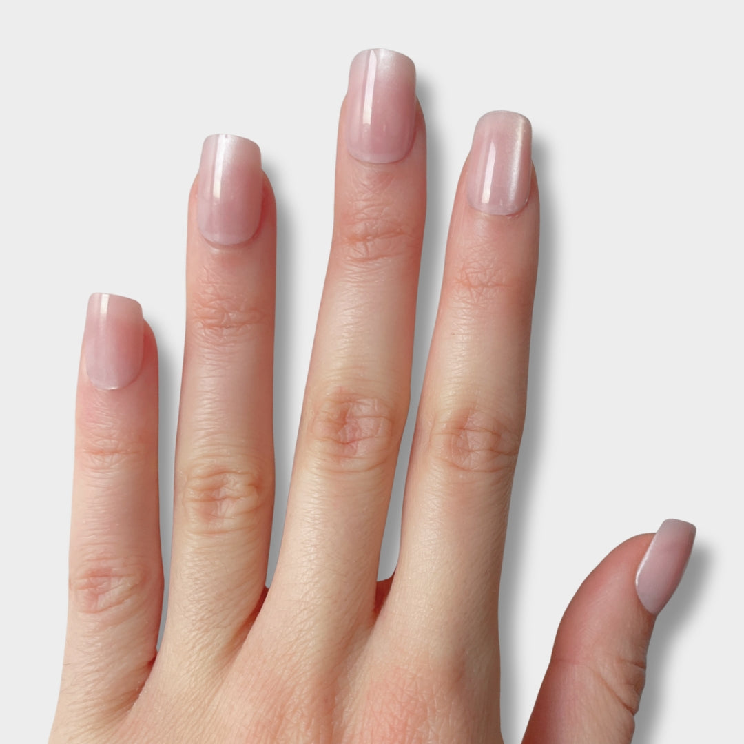 Milky Blush - Press-on nails