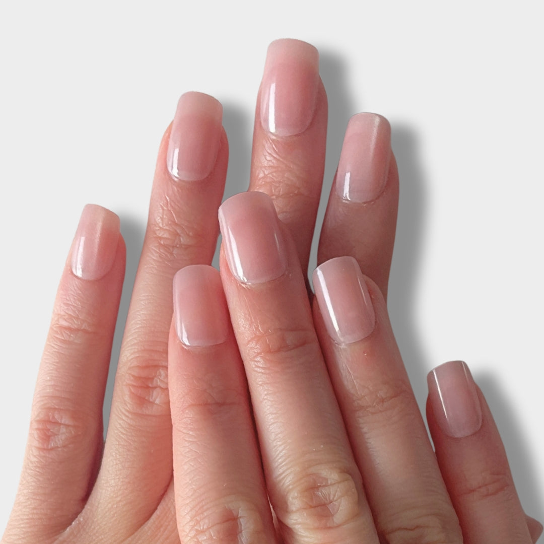 Milky Blush - Press-on nails