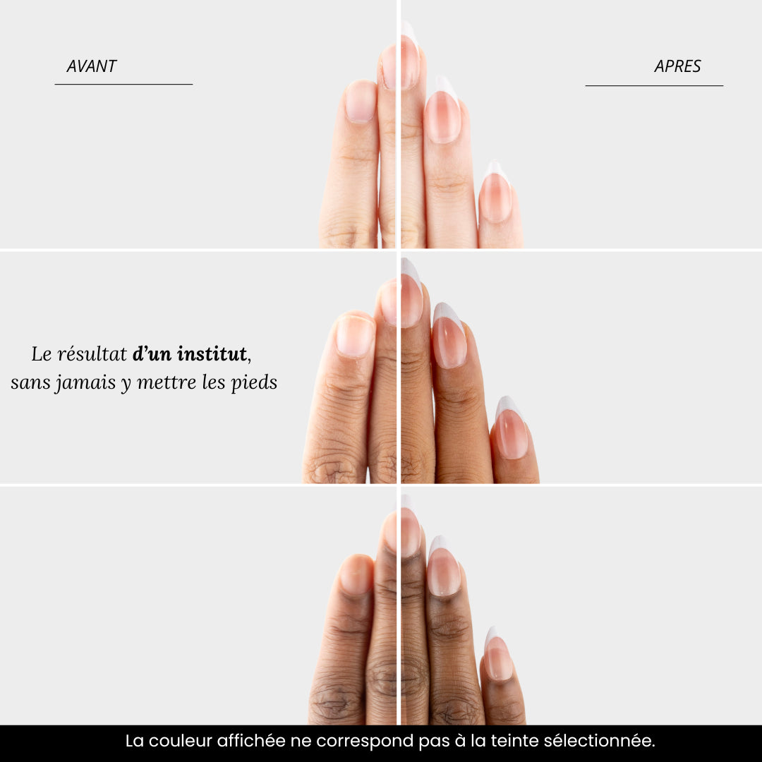 Avant apres pose press-on Image