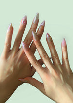 Pink Sweetheart Press On Nails