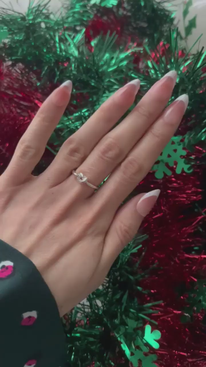 The French Manicure Press On Nails